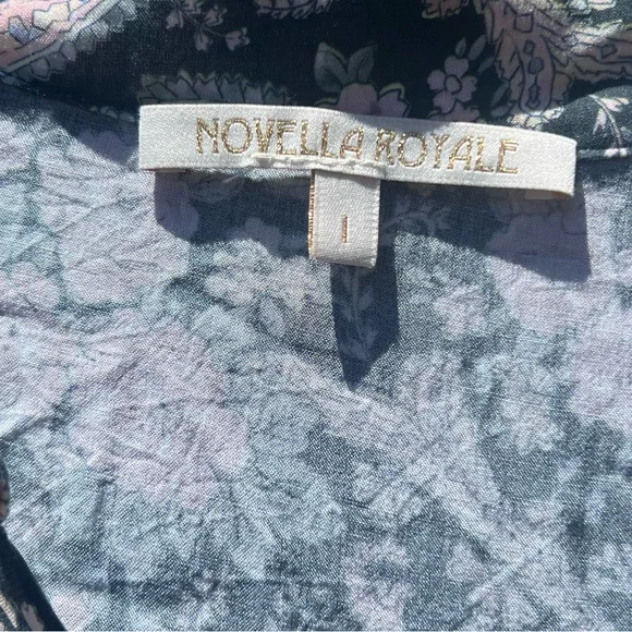 Novella Royale Eda dress in Midnight Rose- shortened - Picture 6 of 8